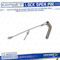 Kaymar Lock Open Pin - Pin/Wire & Rivet for Rear Protection Accessories