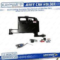 Kaymar Left Hand Double Jerry Can Holder 40L for Nissan Patrol GQ Y60 88-97