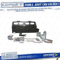 Kaymar RH Double Jerry Can Holder for Toyota Landcruiser 200 Ser GXL SUV 07-15