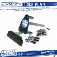 Kaymar Lock Plate Suits Wheel Carrier for Toyota Landcruiser 105 Ser SUV 98-07