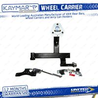 Kaymar Left Steel Wheel Carrier Number Plate for Toyota Landcruiser 40 Series
