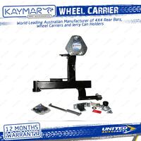 Kaymar Left Steel Wheel Carrier Number Plate for Toyota Landcruiser 100 Series