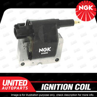 NGK Ignition Coil for Jeep Wrangler TJ 4.0L 6Cyl 1998-1999 Single