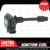 NGK Ignition Coil for Nissan Maxima A32 3.0L V6 142kW 02/1995-12/1999 Front