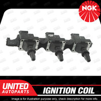 NGK Ignition Coil for Peugeot 406 D8 D9 3.0L V6 DOHC MPFI 24V ES9J4 144kW 97-00