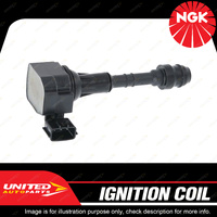 NGK Ignition Coil for Nissan Elgrand E51 Teana J31 2.3L 2.5L 3.5L V6 Cyl 24V