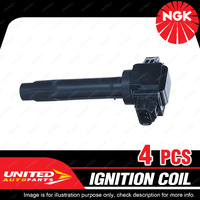 4 x NGK Ignition Coils for Suzuki Ignis MF Swift AZ 1.2L K12C 1.4L K14C 4Cyl 16V