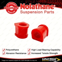 Nolathane Front Sway Bar Mount Bushing Kit 25mm for Mitsubishi Triton MK 96-06
