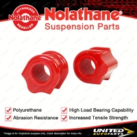 Nolathane Front Sway Bar Mount Bushing Kit 33mm for Jeep Wrangler JL 2017-On