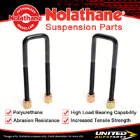 Nolathane Rear Spring U Bolt Kit for Universal 47802 Corrosion Resistance