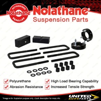 Nolathane Front and Rear Lift Kit for Nissan Navara D40 NP300 D23 4WD 05-On