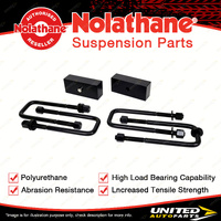 Nolathane Rear Lift Kit Spacer Block for Nissan Navara D40 4WD 2005-2015