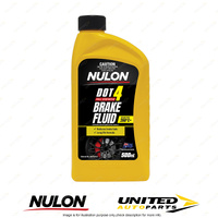 NULON Xtreme Brake Fluid Super DOT 4 500ML for FORD Ka 1.3L Eng Manual 1999-2003