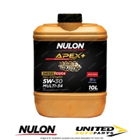 Nulon APEX+ 5W-30 Multi-34 10L for NISSAN DATSUN Dualis 1.6L 2013-2014