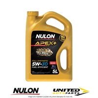 Nulon APEX+ 5W-30 Fuel Efficient 5L for CITROEN C4 Aircross 2.0L 16V Eng.