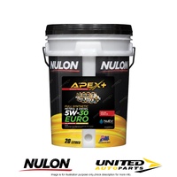 Nulon APEX+ 5W-30 EURO 20L for MERCEDES-BENZ CLK200K A209 C209 1.8L DOHC