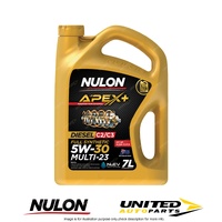 Nulon APEX+ 5W-30 Multi-23 7L for OPEL Astra AJ Series 1.4L 1.6L 2.0L