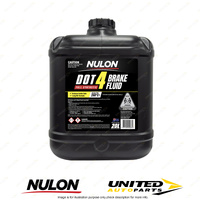 Nulon DOT 4 Full Synthetic Brake Fluid 20L for RENAULT 25 Reduces Brake Fade