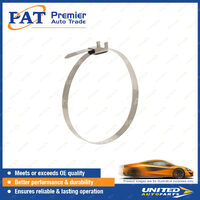 PAT ICON Series CV Boot Clamps - Full Stainless 130mm Package of 20