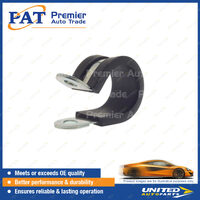 PAT ICON Series Rubber Lined Stainless P Clamp - 10mm Package of 10
