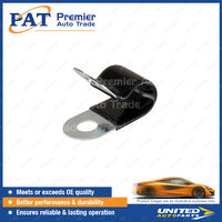 PAT ICON Series Hose Clamps - Vinyl Insulated P Clamp 10mm Package of 6