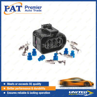 PAT Plug Set - 6 Pin Plug for Bosch Sensor Female Connector New Style Square