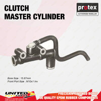 Protex Clutch Master Cylinder for Mazda T3500 T4100 SL SLT ZB Diesel 84-90