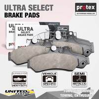 Ultra Select Disc Brake Pads for Jeep Grand Cherokee WJ Larado ATE Black Caliper