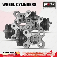 4x Front Protex Wheel Cylinders for Hino Ranger Pro 7 GD1 GD3 FF17 6.4 7.4 8.0