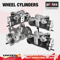 4x Rear Protex STD Wheel Cylinders for Hino Ranger FF FE 6.5L 6.7L 7.4L