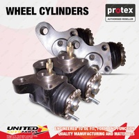 4x Front Protex Wheel Cylinders for Isuzu FSR450 FSR500 FSR650 FSR700 FSR700S