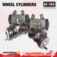 4x Rear Protex Wheel Cylinders for Isuzu FSR450 FSR500 5.8L 6.5L 1986-1992