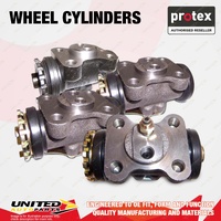 4x Rear Protex Wheel Cylinders for Isuzu ELF NPR200 NPR250 NPR300 NPR400