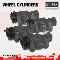 4x Front Protex Wheel Cylinders for Isuzu ELF NKR NPR150 200 250 300 57 KT 25 26