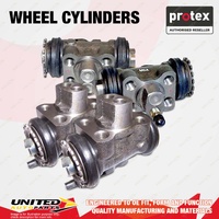 4x Rear Protex Wheel Cylinders for Isuzu NKR 150 200 250 57 3.0 3.1 3.3 3.6 4.3