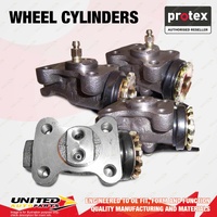 4x Front Protex Wheel Cylinders for Isuzu ELF NPR200 NPR250 NPR300 3.6L 4.3L