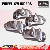 4x Front Protex Wheel Cylinders for Isuzu FSR450 FSR500 SBR422 SCR420 SCR480