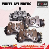 4x Rear Protex Wheel Cylinders for Isuzu NKR200 NPR 200 250 300 3.0 3.6 4.3 4.8