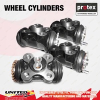4x Rear Protex Wheel Cylinders for Isuzu FRD500 FSR500 FRR 500 525 525 550 550S