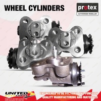 4x Front Protex Wheel Cylinders for Isuzu ELF NPR 250 300 350 400 4.3L 4.6L 4.8L