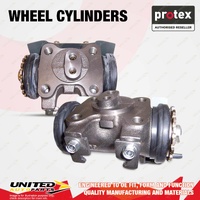2x Rear Protex STD Wheel Cylinders for Isuzu FSS500 FSS550 6.5 7.8 8.2 1989-2007
