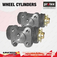 2x Rear Protex Wheel Cylinders for International N1650 CMF87 6.9L 1989-196