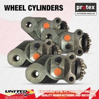 4x Front Protex Wheel Cylinders for Nissan UD CPB12 7.4L NE6 1984-1990