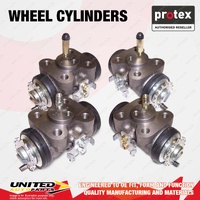 4x Rear Protex Wheel Cylinders for International N1630 CMA81 CMA86 5.7 1983-1988