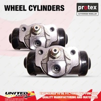 2x Rear Protex Wheel Cylinders for Toyota Hiace KZH 100 132 RZH 103 111 113 125