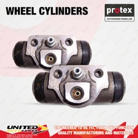 2x Rear Protex Wheel Cylinders for Chrysler Grand Voyager GS 3.3L 1997-2001