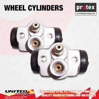 2x Rear Protex Wheel Cylinders for Suzuki Ignis RG413 HX51S HV51S 1.3L 2000-2005