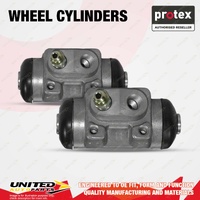 2x Rear Protex Wheel Cylinders for Hyundai Santa Fe SM Trajet FO 2.4L 2.7L