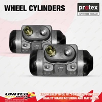 2x Rear Protex Wheel Cylinders for Kia Grand Carnival KV VQ 2.5L 3.8L 2000-2010