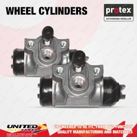 2x Rear Protex Wheel Cylinders for Daihatsu Move L601S 0.8L ED 1997-2000